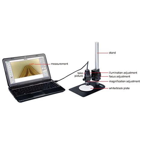 Toradh íomhá ar Digital Microscope Probe for Internal