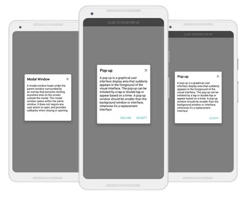 Image result for Android Selection Popup Dialog UI Design