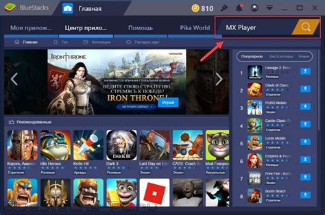 Toradh íomhá ar MX Player Windows 8
