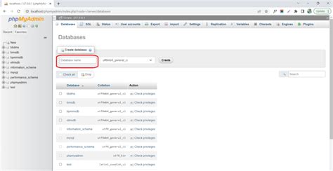 Bildergebnis für Create a MySQL User Database Ionos