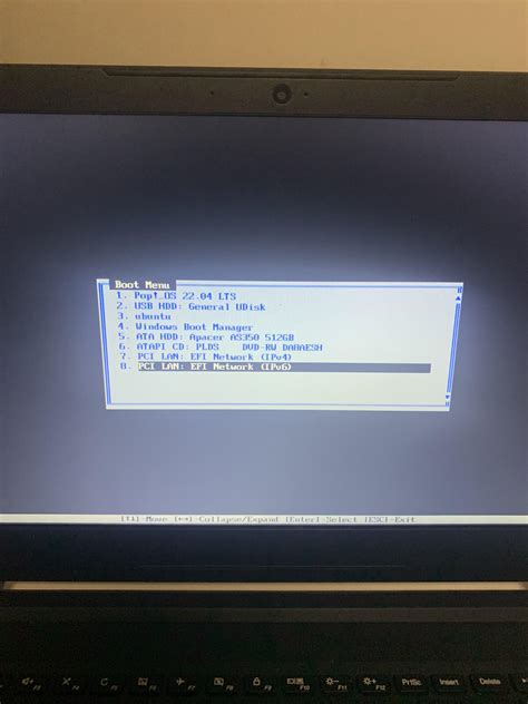 Pop OS Interface に対する画像結果