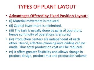 Toradh íomhá ar Fixed Position Plant Layout
