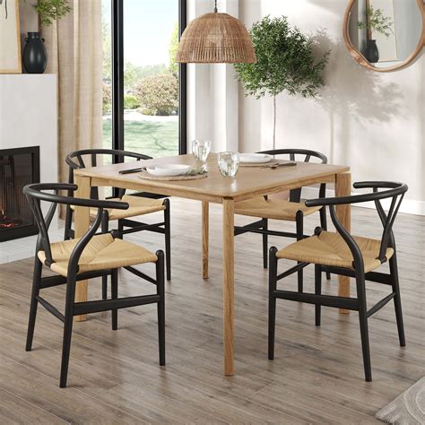 Afbeeldingsresultaten voor 4 Seater Square Extendable Dining Table
