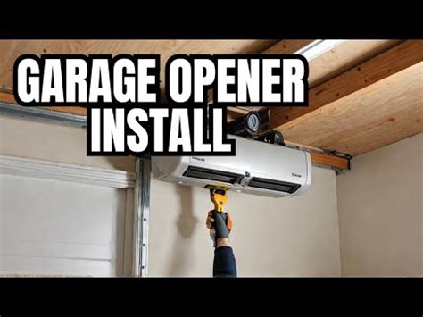 Toradh íomhá ar How to Hang a Garage Door
