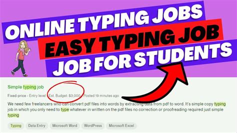 Image result for Easy Typing Job
