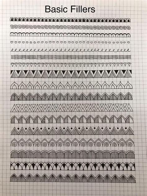 Simple Line Patterns to Draw に対する画像結果
