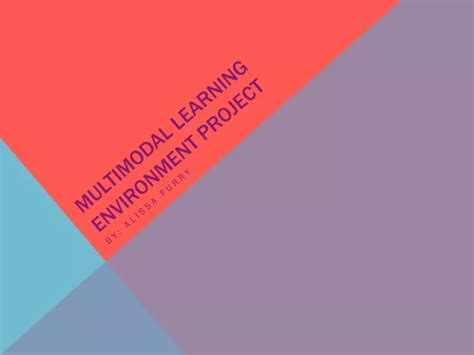 Multimodal Project PowerPoint に対する画像結果