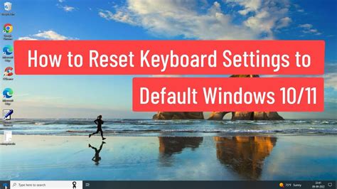 Toradh íomhá ar Reset Keyboard Windows