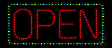Image result for Animated LED Open Sign