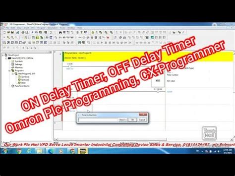 Toradh íomhá ar CX-Programmer Timer