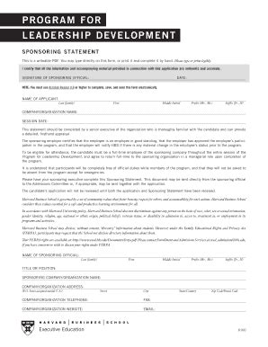 Image result for Application for Leadership Program Example UK