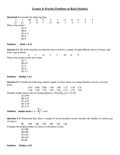 Image result for Five Statistics Problems