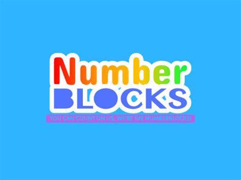 Afbeeldingsresultaten voor Numberblocks Logo