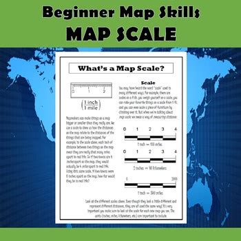 Image result for Line Map Scale Activity