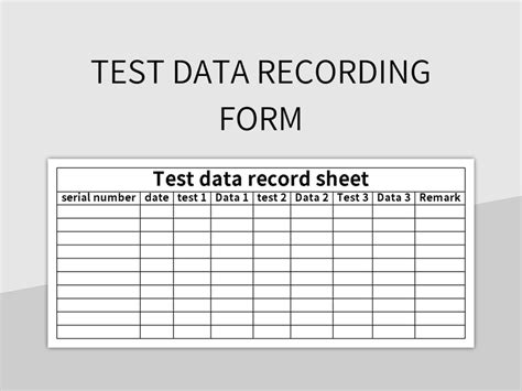 Toradh íomhá ar Excel Data Test