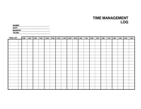 Image result for Time Management Chart Excel