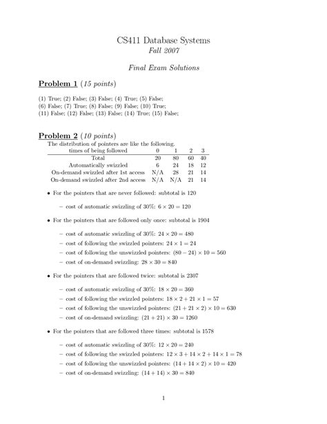 Image result for Introduction to Database Final Exam