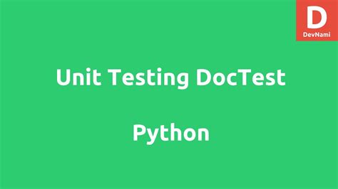 Afbeeldingsresultaten voor Python Doctest Logo