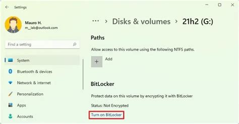 Image result for Choose Enable BitLocker Windows 11