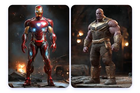 Random Original Character Generator に対する画像結果