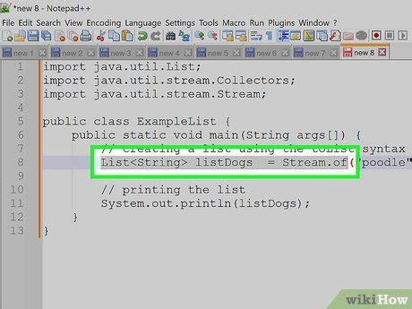 Toradh íomhá ar How to Create a List in Java
