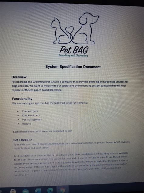 Image result for Pet Bag Pseudocode Java