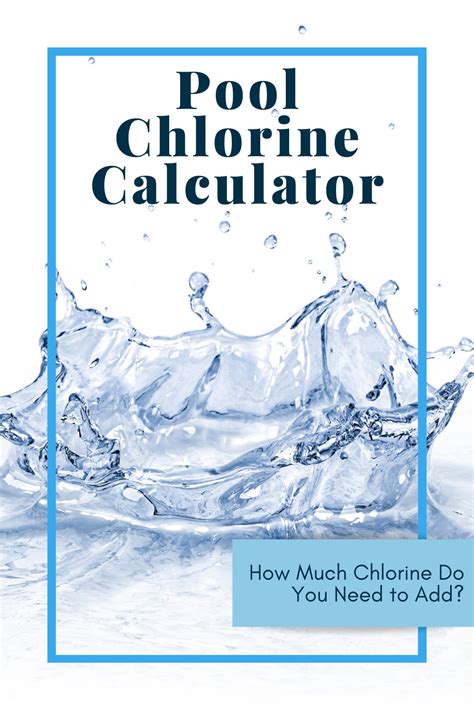 Toradh íomhá ar How Much Liquid Chlorine Do I Add to My Pool
