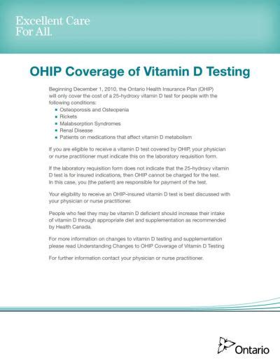 Image result for OHIP Lab Requisition