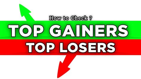 Image result for Top Gainers List How to Calculate