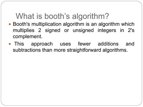 Booth Algorithm and Arithmetic Operation に対する画像結果