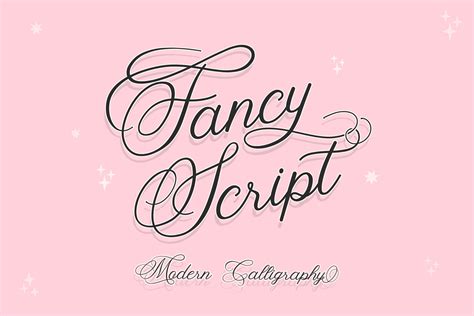 Image result for Fancy Script Designs