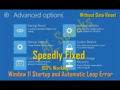 Startup Repair Windows 11 に対する画像結果