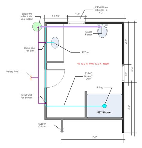 Image result for Basic Plumbing Layout