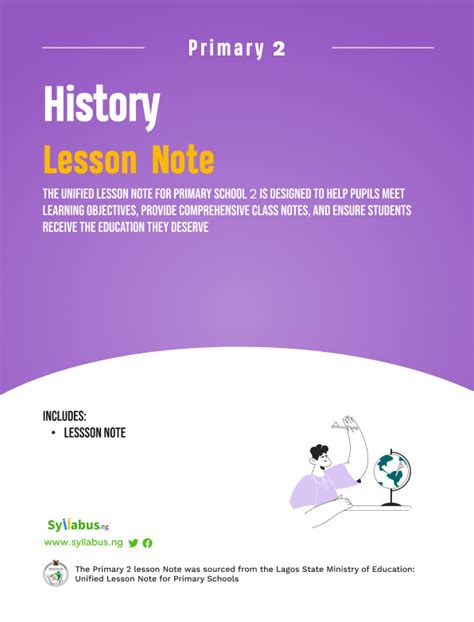 Image result for History Lesson Notes for SHS