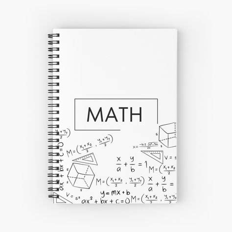 Image result for Math Theme Notebook