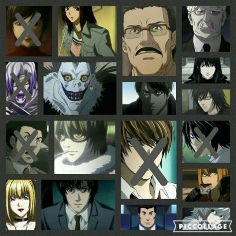 Image result for Death Note Personajes