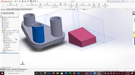 Toradh íomhá ar SolidWorks Fixture Split