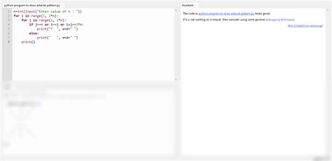 Image result for Asterisk Pattern in Python