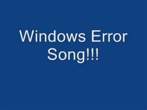 Toradh íomhá ar Windows Error Music