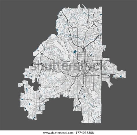 Image result for Metro Atlanta Map Vector