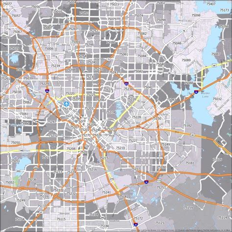 Image result for Zip Code Map 75065