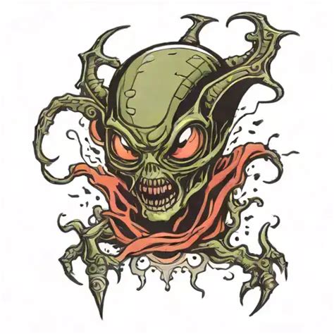 Image result for Alien Ai Design Tattoo