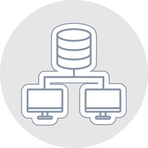 Toradh íomhá ar Data Center Line Art
