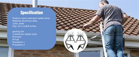 Image result for Extension Ladder Locks