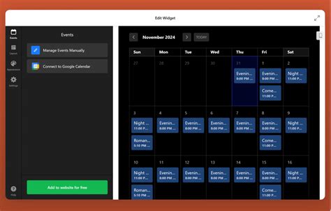 Image result for Calendar Layout HTML