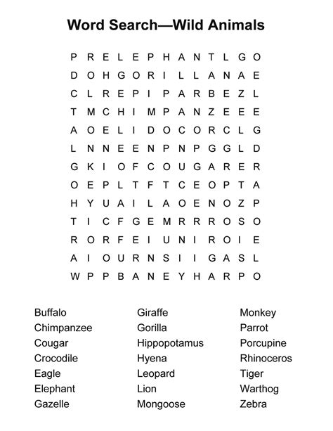 Image result for Child Word Search