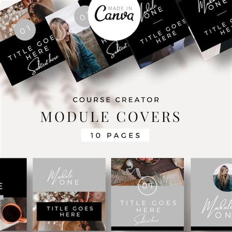 Image result for Module Cover Page Template