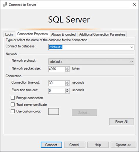 Image result for SQL Management Studio Connect to Remote Server