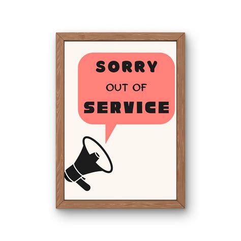 Image result for Out of Service Sign Cartoon