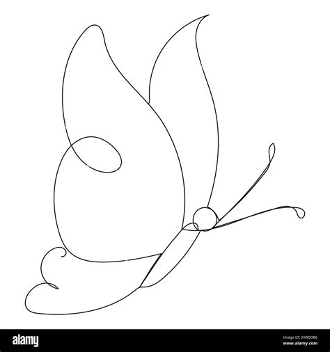 Image result for Single Line Butterfly Drawing